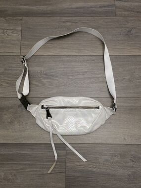 Aimee Kestenberg Iridescent White Crossbody Belt Bag